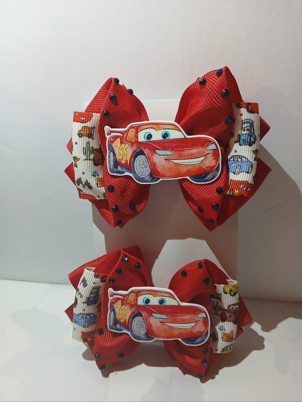 Hair Bows Set Cars